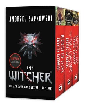 Witcher boxed set: blood of elves, the time of contempt, baptism of fire - Andrzej Sapkowski Witcher boxed set: blood of elves, the time of contempt, baptism of fire - Andrzej Sapkowski