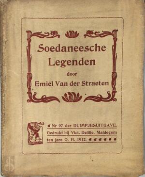 Soedaneesche Legenden - Emiel Van Der Straeten