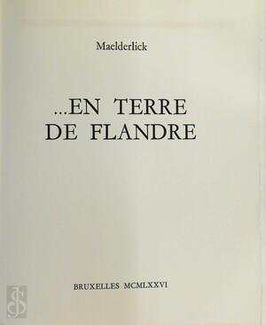 ...En Terre de Flandre - Maelderlick ...En Terre de Flandre - Maelderlick
