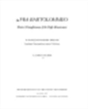 Fra Bartolommeo - Chris Fischer Fra Bartolommeo - Chris Fischer