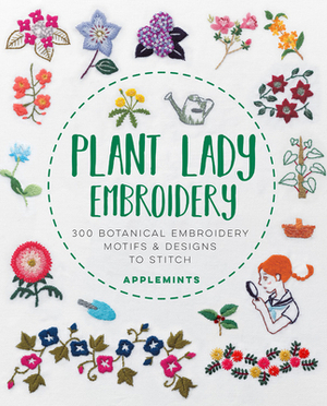 Plant lady embroidery - Applemints Plant lady embroidery - Applemints