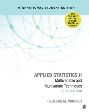 Applied Statistics II - International Student Edition - Rebecca M. Warner
