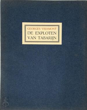 De exploten van Tabarijn - Joris Vriamont De exploten van Tabarijn - Joris Vriamont