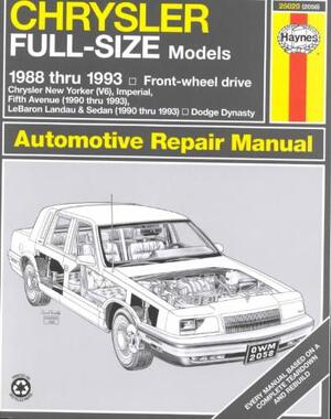 Chrysler Full-Size Front Wheel Drive Automotive Repair Manual - Larry Warren, John Harold Haynes