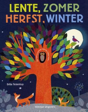 Lente, zomer, herfst, winter - Britta Teckentrup Lente, zomer, herfst, winter - Britta Teckentrup