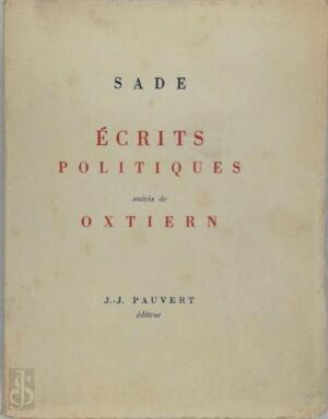 Écrits politiques - Sade (Marquis De)