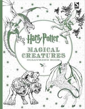 Harry Potter Magical Creatures Colouring Book - 