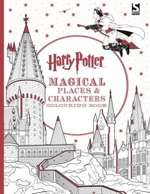 Harry Potter Magical Places and Characters Colouring Book - Warner Brothers