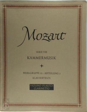 Neue Ausgabe sämtlicher Werke - Wolfgang Amadeus Mozart