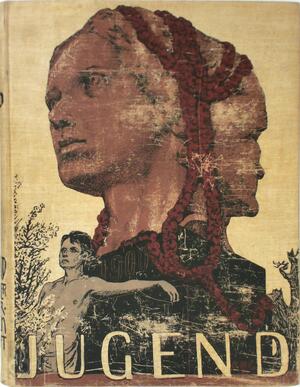 Jugend. Münchner illustrierte Wochenschrift für Kunst und Leben. Jahrgang 5 = 1900, Heft 1-52 cpl. in einem Bande. - Georg Hirth