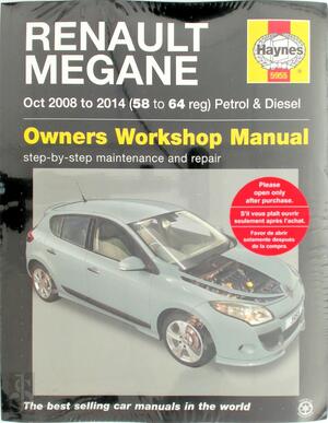Renault Megane (Oct '08-'14) 58 to 14 - M. R. Storey