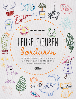 Leuke figuren borduren - Wendi Gratz