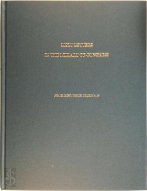 Liszt Letters in the Library of Congress - Franz Liszt, Michael Saffle
