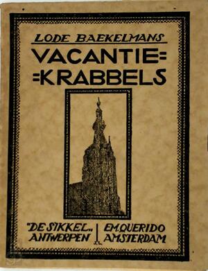 Vacantiekrabbels - Lode Baekelmans, Jos Leonard [Omslag]