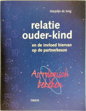Relatie ouder-kind - M. de Jong Relatie ouder-kind - M. de Jong