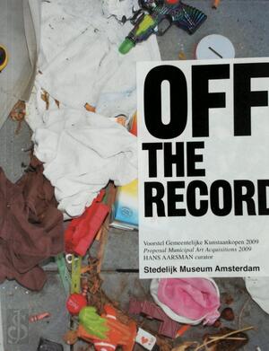 Off the record - H. Aarsman Off the record - H. Aarsman