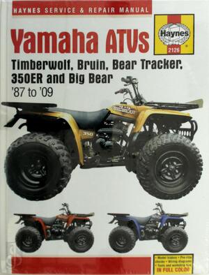 Yamaha Atvs Timberwolf, Bruin, Bear Tracker, 350ER and Big Bear ATV - Alan Ahlstrand
