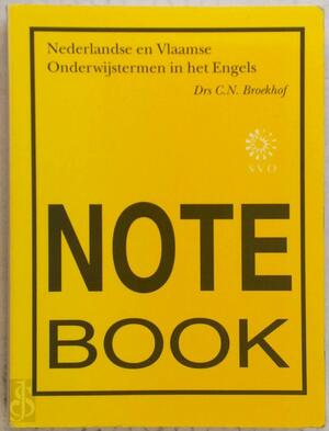 Notebook - C. N. Broekhof, Kees Broekhof, Teresa Morris, Luc Stoops