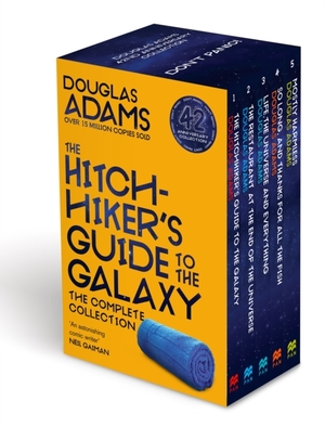 Hitchhiker's guide to the galaxy boxset 42nd anniversary edition - Douglas Adams Hitchhiker's guide to the galaxy boxset 42nd anniversary edition - Douglas Adams