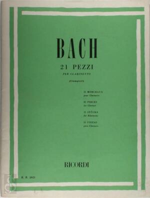 21 pezzi per clarinetto - Johann Sebastian Bach