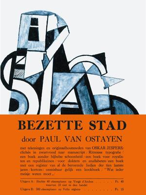 Bezette stad - Paul van Ostaijen Bezette stad - Paul van Ostaijen