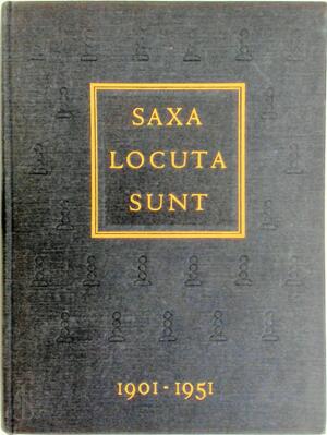 Saxa locuta sunt, 1901-1951 - M. Valentijn