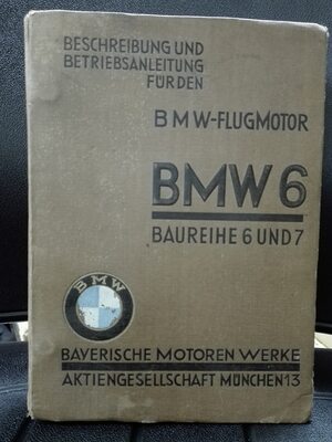 Beschreibung und Betriebsanleitung für den BMW Flugmotor BMW 6 Reihe 6 und 7 - N/a Beschreibung und Betriebsanleitung für den BMW Flugmotor BMW 6 Reihe 6 und 7 - N/a
