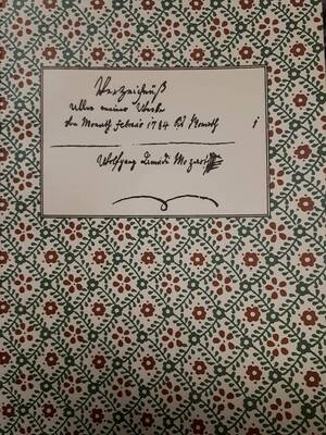 Wolfgang Amadeus Mozart / Verzeichnis aller meiner Werke - Wolfgang Amadeus Mozart, Leopold Mozart Wolfgang Amadeus Mozart / Verzeichnis aller meiner Werke - Wolfgang Amadeus Mozart, Leopold Mozart