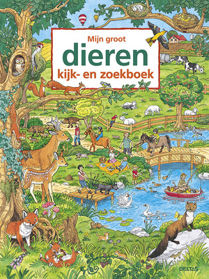 Mijn groot dieren kijk- en zoekboek - Caryad