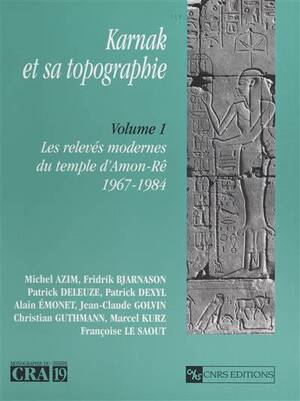 Karnak et sa topographie - Volume 1 - 