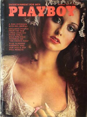 Playboy February 1975. Linda Lovelace for President! - Vladimir Nabokov, Malcolm Braly, John Crittenden Playboy February 1975. Linda Lovelace for President! - Vladimir Nabokov, Malcolm Braly, John Crittenden