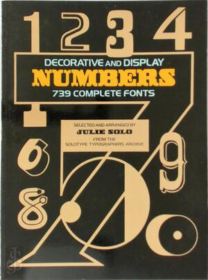 Decorative and Display Numbers - Julie Solo