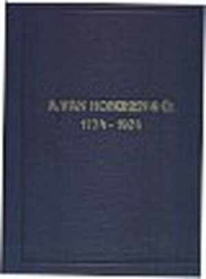 Gedenkboek A. Van Hoboken en Co., 1774-1924, door A. Hoynck van Papendrecht - A. Hoynck van Papendrecht