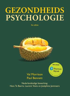 Gezondheidspsychologie - Val Morrison, Paul Bennett