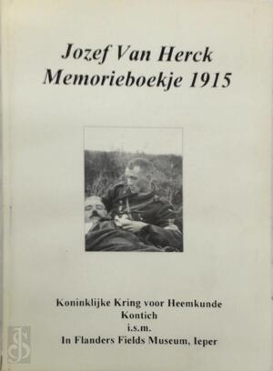 Jozef Van Herck Memorieboekje 1915 - Paul Catteeuw, E.A.