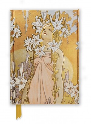 Mucha: The Flowers, Lily (Foiled Journal) - Mucha: The Flowers, Lily (Foiled Journal) -