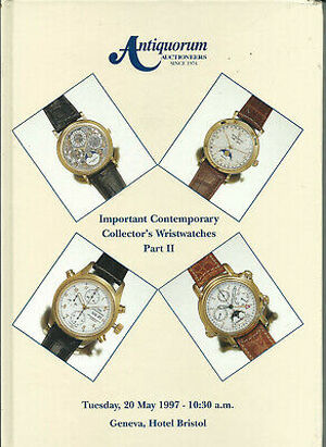 Important Contemporary Collector's Wristwatches Part II - Antiquorum Auctioneers