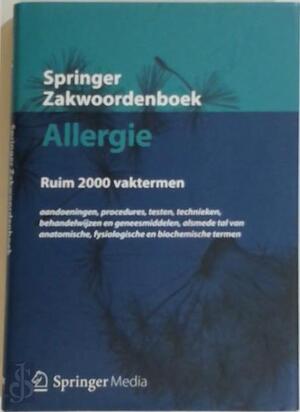 Springer zakwoordenboek allergie - Arnoud van Eerenbeemt