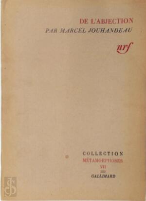 De l'abjection - Marcel Jouhandeau