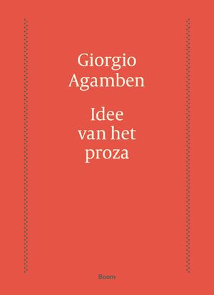 Idee van het proza - Giorgio Agamben