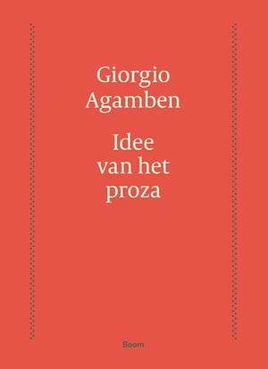 Idee van het proza - Giorgio Agamben Idee van het proza - Giorgio Agamben