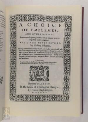 Choice of Emblemes - Geffrey Whitney, Henry Green Choice of Emblemes - Geffrey Whitney, Henry Green
