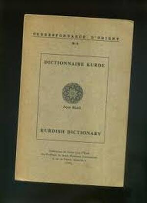 Dictionnaire kurde-français-anglais - Joyce Blau