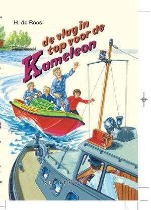 De vlag in top voor de Kameleon - H. de Roos De vlag in top voor de Kameleon - H. de Roos