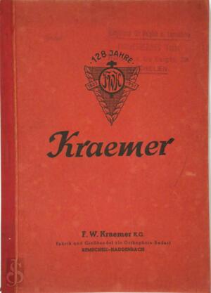 Kraemer Katalog W.51 [1951] - F.W. Kraemer