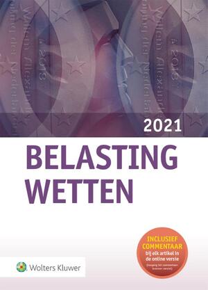 Belastingwetten - pocketeditie 2021 - Belastingwetten - pocketeditie 2021 -