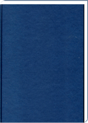 Blanco boek A4 blauw (dummy) - Pakket 2 stuks - 
