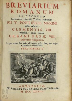 Breviarium romanum ex decreto sacrosancti concilij Trident. restitutum - Breviarium romanum ex decreto sacrosancti concilij Trident. restitutum -
