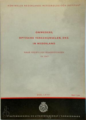 Onweders, optische verschijnselen, enz. in Nederland, LXVIII - Onweders, optische verschijnselen, enz. in Nederland, LXVIII -