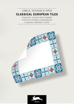 Classical European tiles - label & sticker book - Pepin Van Roojen Classical European tiles - label & sticker book - Pepin Van Roojen